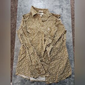 Ariat Womens floral button up